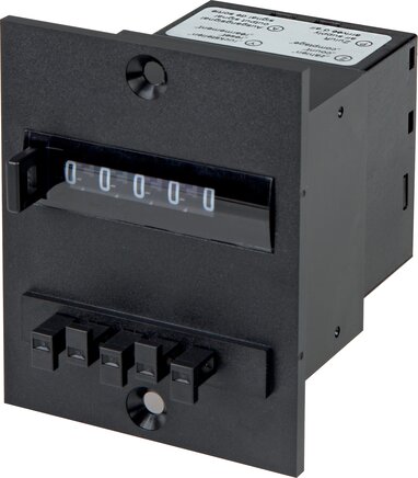 Exemplary representation: Pneumatic pre-selection counter (subtraction counter)